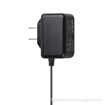 Wall-mounted Adapter with 5V 2A Output and US Plugs